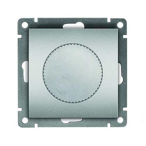 Светорегулятор СП Афина 500Вт механизм серебр. Universal A0101-S