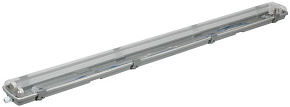 Светильник ДСП 2202 под LED лампу 2хT8 1200мм IP65 IEK LDSP0-2202-2X120-K01