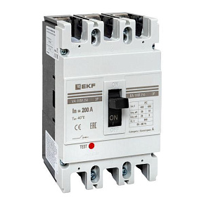 Выключатель автоматический 3п 250/200А 35кА ВА-99М PROxima EKF mccb99-250-200m