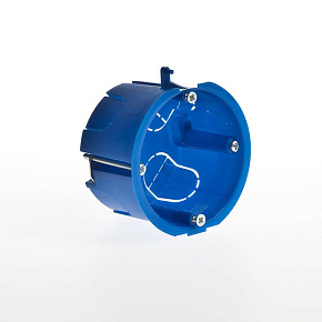 Коробка установочная СП 65х45 для гипсокарт. с метал. лапками IP30 Ruvinil 10172