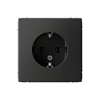 Розетка ArtGallery 16А с заземл. механизм базальт SE GAL001443