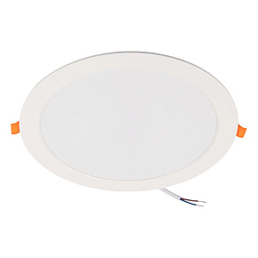 Светильник светодиодный PLED DL7 24Вт 6500К IP54 2040лм WH встраив. бел. Pro JazzWay 5069121