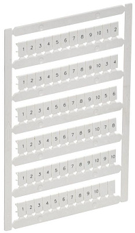 Маркер для CTS/CP 4кв.мм "1-10" ARMAFIX IEK AF-CT10D-M-004-01
