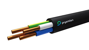 Кабель ВВГнг(А)-LS 4х1.5 ОК (N) 0.66кВ (бухта) (м) РЭК-PRYSMIAN 1504040101