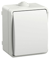 Выключатель кнопочный 1-кл. ОП Форс IP54 ВСк20-1-0-ФБ бел. IEK EVS13-K01-10-54-DC