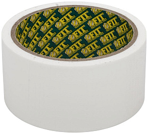 Лента клейкая универсальная армированная "Ductape" 48ммх10м бел. FIT 11756