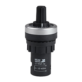 Потенциометр OptiSignal Compact D22 С7-POT-10 10кОм XB4BD912R10K КЭАЗ 362216