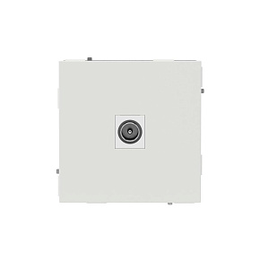 Розетка телевизионная одиночная TV KANT бел. песок DKC 7010503