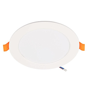 Светильник светодиодный PLED DL7 WH Downlight 12Вт 4000К 145х26мм IP54 ДВО встраив. Pro JazzWay 5042544