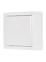 Выключатель 1-кл. ОП LETO бел. LEZARD 752-0200-100