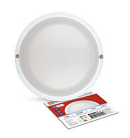 Светильник светодиодный СПП ОАД-1565-КРУГ 15Вт 6500К IP65 1350лм 140мм герметичный с оптико-акустическим датчиком IN HOME 4690612044026