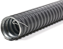 Металлорукав в ПВХ изоляции МРПИ НГ 15 d15мм с протяжкой (уп.50м) ГОФРОМАТИК zeta44402