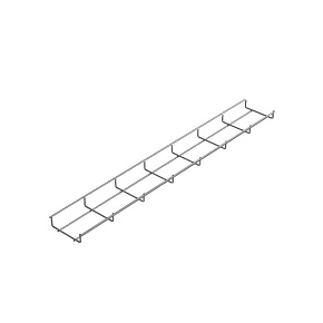 Лоток проволочный 150х30 L3000 сталь 4мм PL30-150-3000 оцинк. КМ LO26648