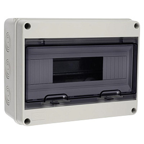 Бокс модульный накладной PDB/W 4012 GR (ЩРН-ПГ-12) IP65 пластик. Pro JazzWay 5072084