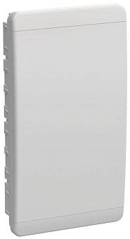 Корпус ЩРВ-П-36 TEKFOR IP41 бел. дверь пластик. IEK TF5-KP13-V-36-41-K01-K01