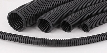 Труба гофрированная ПВХ легкая d63мм с протяжкой черн. (уп.15м) Ruvinil 16301Ч