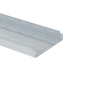 Лоток листовой неперфорированный 150х80 L3000 сталь 1.2мм гор. оцинк. DKC 3506312HDZ