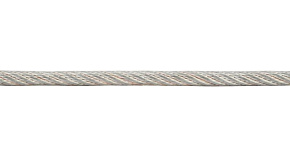 Трос в ПВХ изоляции d3.0-4.0мм DIN 3055 (SWR) сталь (уп.150м) Zitar 101287