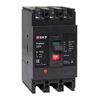Выключатель автоматический 3п 10А 15кА LS63 ProPact EKF mccb-63-15-3-10-ls