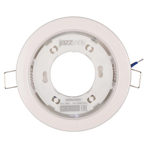 Светильник PGX53 10639.1 106х39мм под лампу GX53 до 20Вт встраив. бел. (пакет) JazzWay 5067080