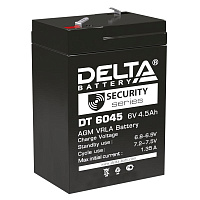 Аккумулятор ОПС 6В 4.5А.ч DT 6045 Delta 4614010040031