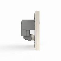 Розетка 1-м СП Pixel IP20 с заземл. с 2-мя заряд. устр. USB тип A+C механизм беж. TOKOV ELECTRIC TKE-PX-R1U2AC-C02