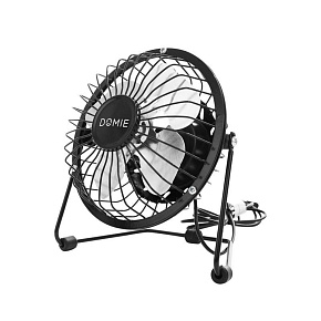 Вентилятор настольный (DX-4) USB черн. DOMIE 60-0225