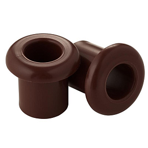 Втулка для сквозного отверстия РЕТРО d25 5х23мм (уп.10шт) Bylectrica ЮЛИГ.757522.017 шоколад