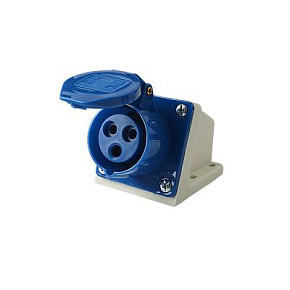 Розетка стационарная ОП PPC 113 16А 3п 2PPE 220В IP44 JazzWay 5072633