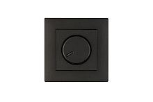 Розетка 1-м Karea RIZZ STAR без заземл. дым. металлик Makel 88050022