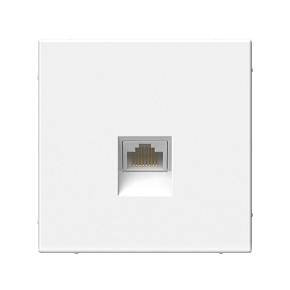 Розетка компьютерная ArtGallery RJ45 кат.6A механизм лотос SE GAL001386