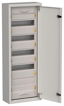 Корпус ЩРн-60 (1х60) TITAN 5 835х310х140 IP31 метал. сер. IEK TI5-50-N-060-31-7035