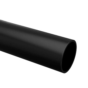 Труба гладкая ПНД жесткая d32мм безгалоген. (HF) черн.(уп.100м) TOKOV ELECTRIC TKE-THG-PND-32-100-C05