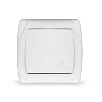 Розетка 1-м СП Маргарита 16А IP20 с заземл. с крышкой бел. UNIVersal М0029