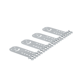 Пластина крепежная GSV H100 (4шт) в комплекте с крепежными элементами для монтажа DKC 30015K