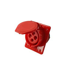 Розетка стационарная СП PPC 424 32А 4п 3PPE 380В IP44 JazzWay 5073012
