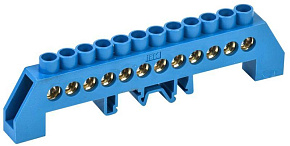 Шина нулевая в комб. DIN-изол. "Стойка" ШНИ-8х12-12-КС-С IEK YNN10-812-12DP-K07