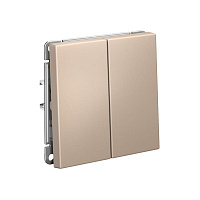 Переключатель 2-кл. ArtGallery (сх. 6/2) 10AX механизм песочн. SE GAL001265