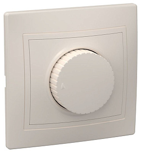 Светорегулятор поворот. СП КВАРТА IP20 ВСР10-1-0-ККм крем. GENERICA EDK10-K33-03-DM