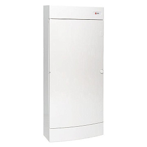 Щит распределительный навесной Unix 4х12мод. IP41 бел. дверь PROxima EKF ux-4x12-nw
