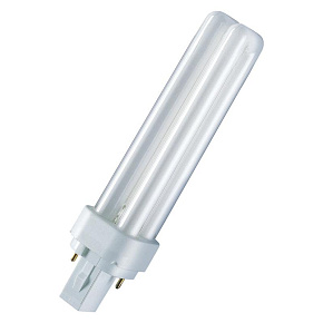 Лампа люминесцентная компакт. DULUX D 26W/840 G24d-3 OSRAM 4050300012049