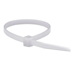 Хомут кабельный 2.5х100 полиамид бел. (уп.100шт) DKC 25203SR