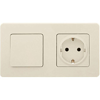 Выключатель 1-кл. Inspiria 10А IP20 250В 10AX механизм сл. кость Leg 673601