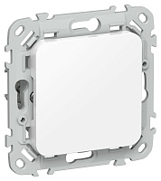 Заглушка СП FLITE ЗГ-ФлБ с суппортом механизм бел. IEK FI-PL10-K01