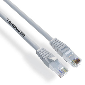 Патч-корд кат.6 U/UTP 24 AWG LSZH 0.3м PRO TOKOV ELECTRIC TKP-PC06-6U-CULSZH-030M