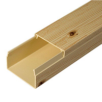 Кабель-канал 40х25 L2000 с двойн. замком сосна Промрукав PR.025440