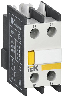 Приставка контактная ПКИ-20 доп. контакты 2з IEK KPK10-20