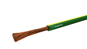 Провод ПуГВнг(А)-LS 1х6 Ж/З (бухта) (м) РЭК-PRYSMIAN 0501070301