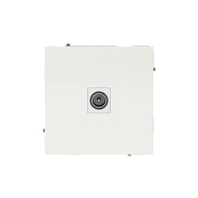 Розетка телевизионная одиночная TV KANT бел. магнолия DKC 7000503