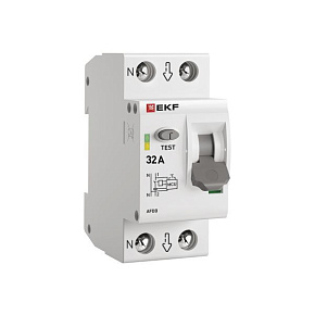 Устройство защиты от дугового пробоя (УЗДП) 1P+N 32А PROxima EKF afdd-2-32-pro